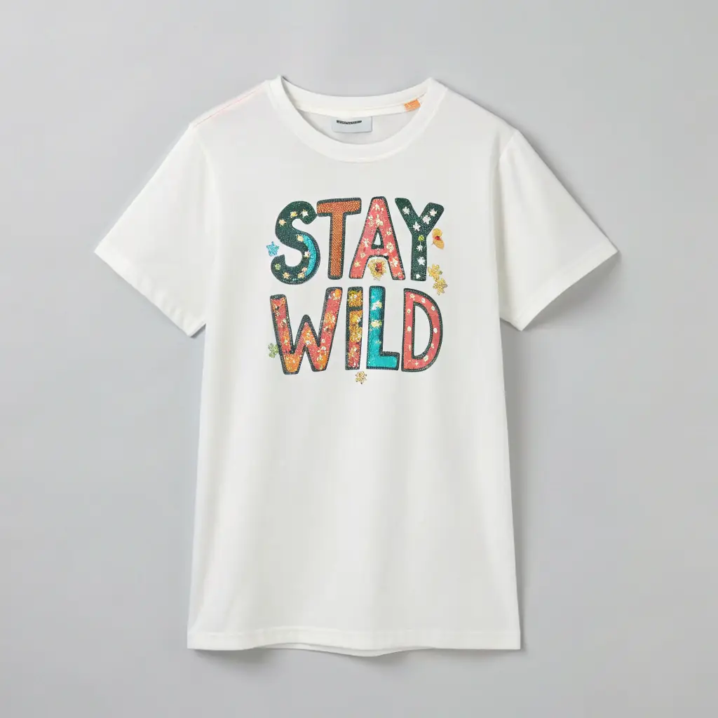 Graphic Tee - 'Stay Wild'