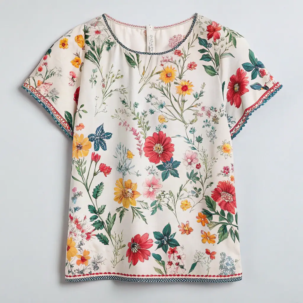 Floral Print Blouse